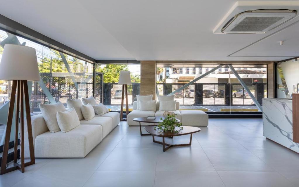 Frente Mar Apartamento Luxuoso Na Praia De Cabo Branco โจเอาเปสโซอา ภายนอก รูปภาพ